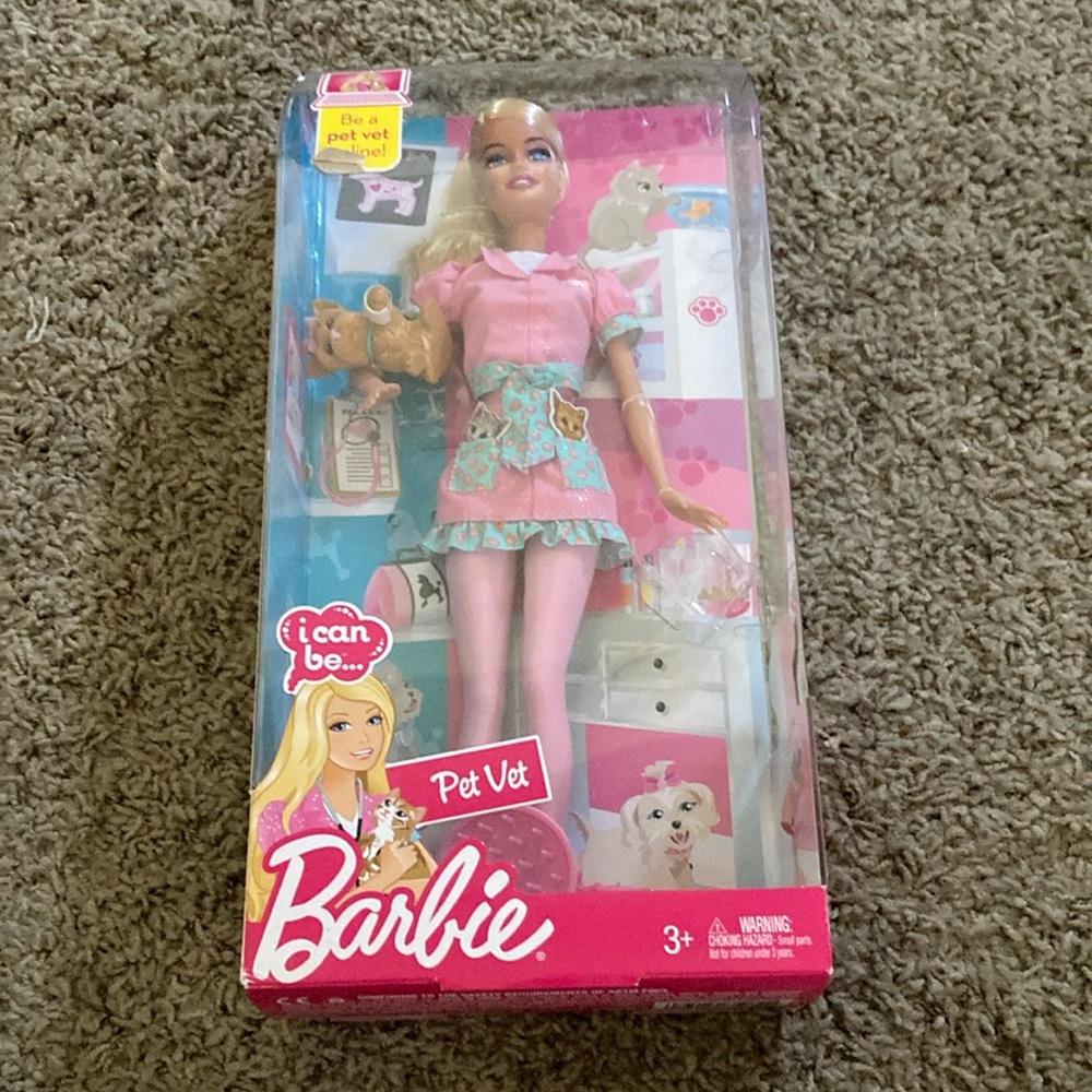 New Barbie I Can be a Pet Vet Doll